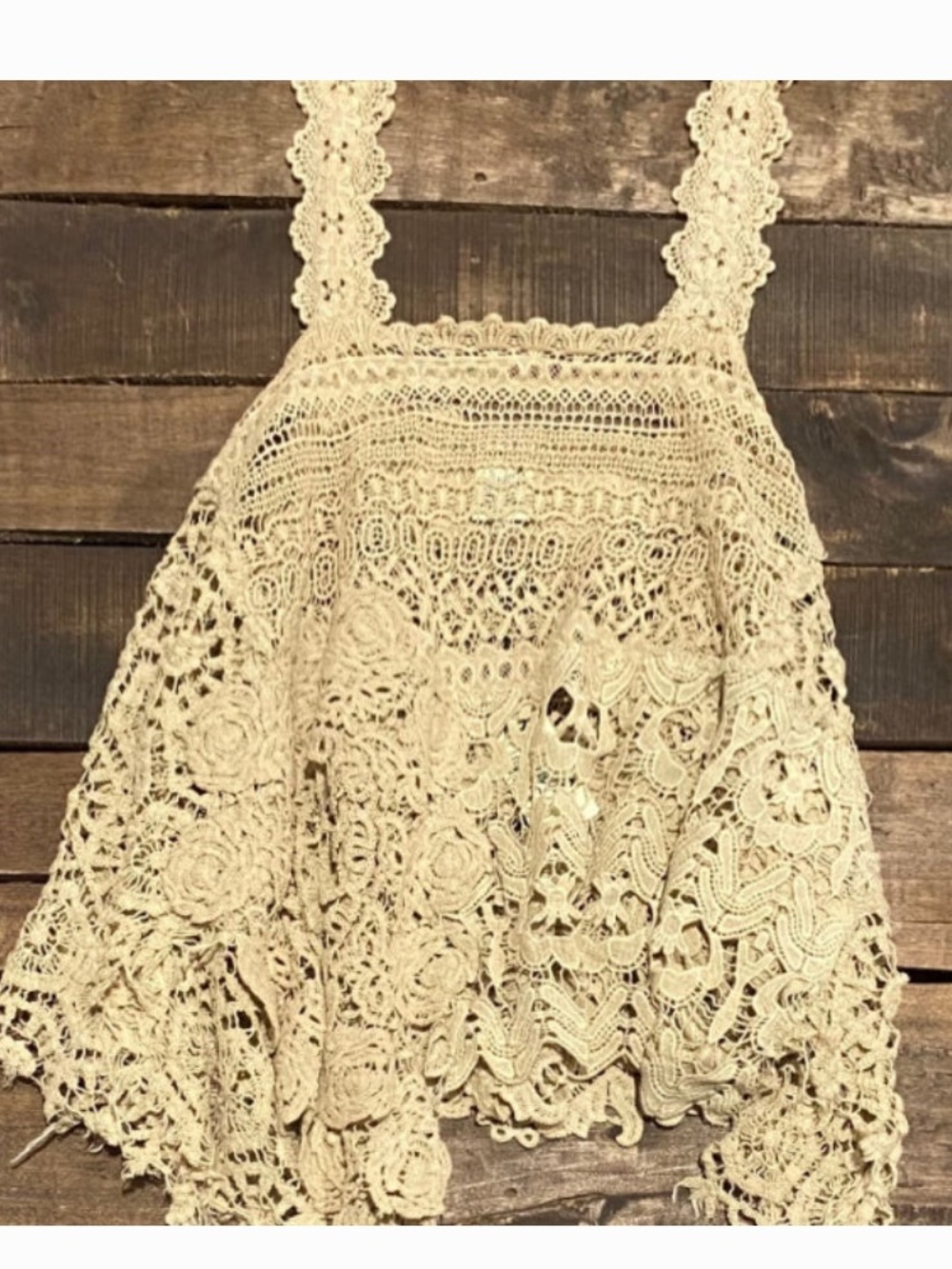 Jaded Gypsy Forever Timeless Crochet Tank